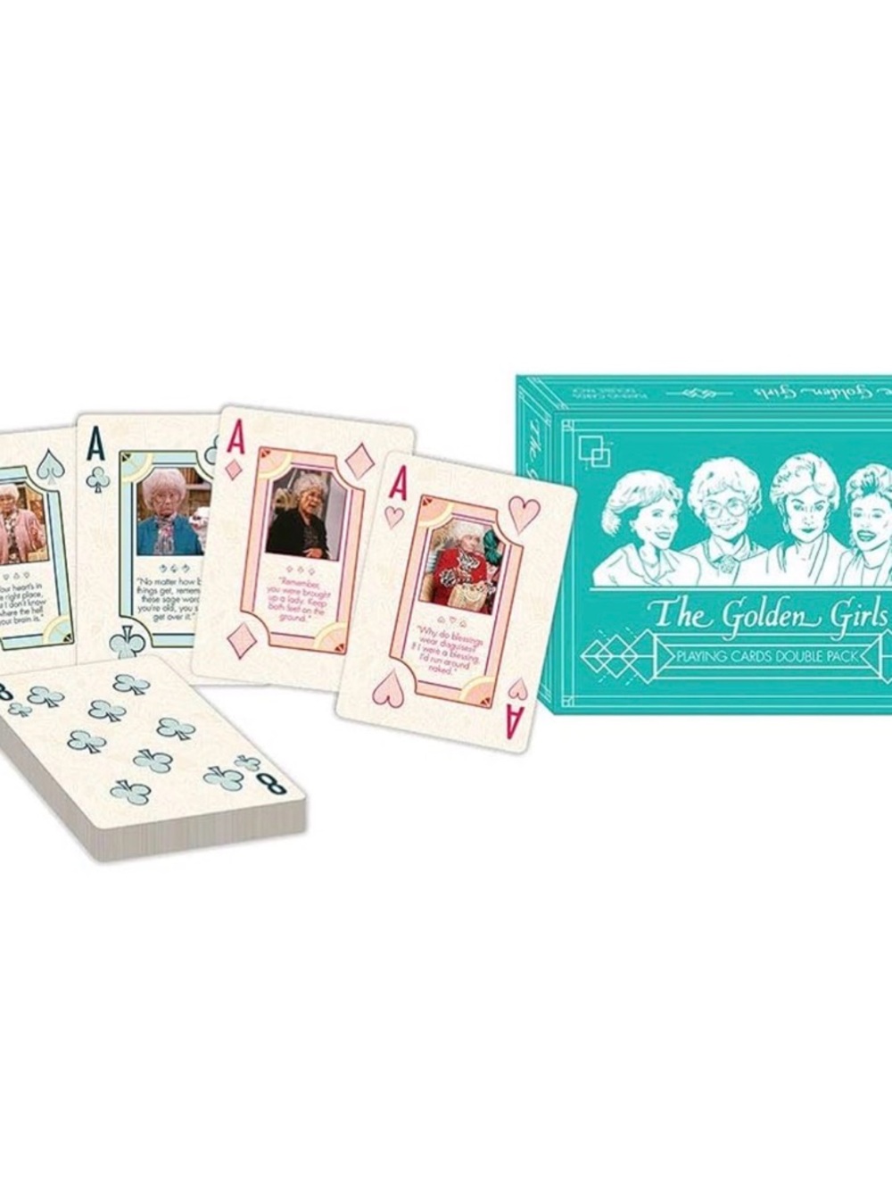 The Golden Girls Playing Card Set NEW